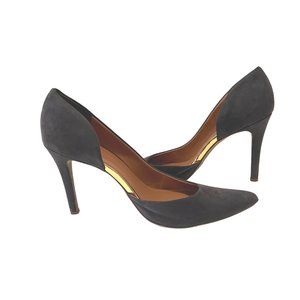 Gold and Grey Merona Heels Size 10 Shoe-Heel $25 Sexy Elegant Luxury Business